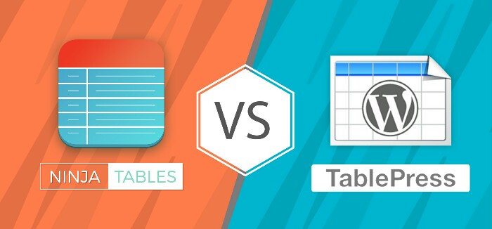 Ninja Tables vs TablePress