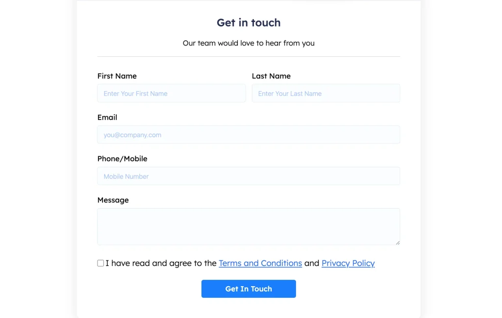 design better forms tips 1: Keep it short, but enough to contain everything