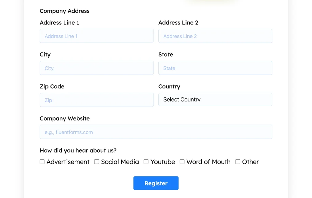 7. Improve readability and make multiple field selection easy