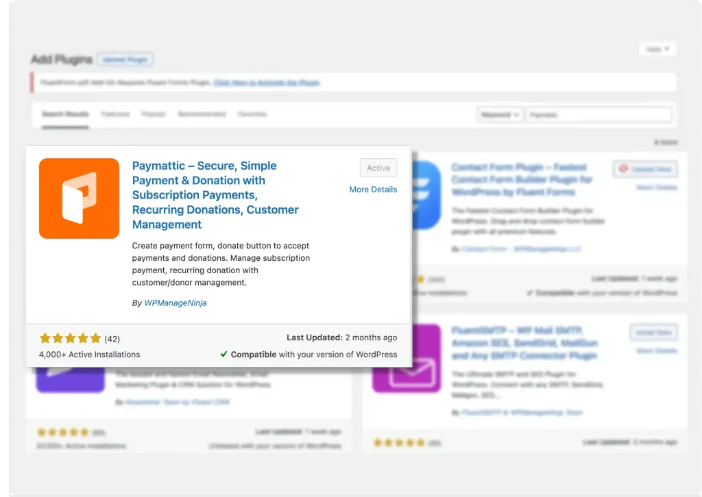 Paymattic-installation