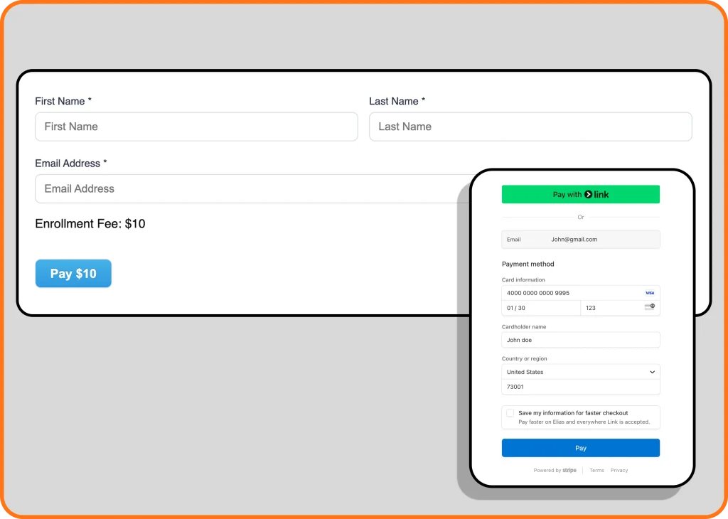 Testing-Stripe-payment-form