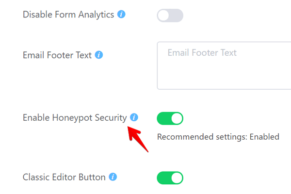 Fluent Forms Anti Spam - Honeypot