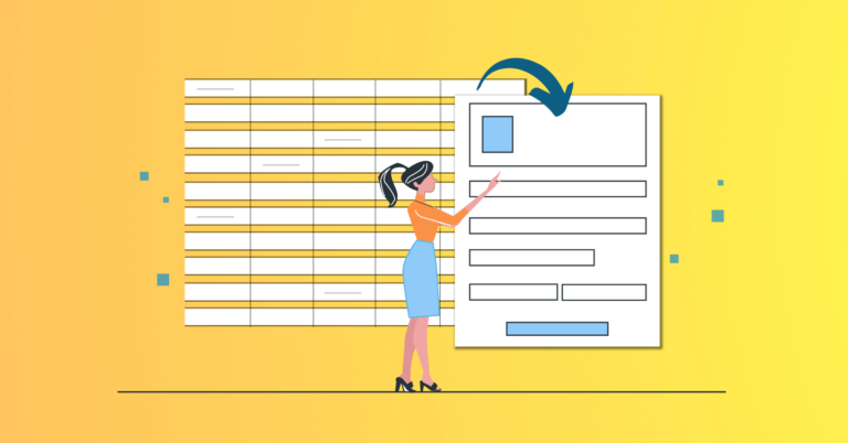 how to fill up forms in a table in WordPress