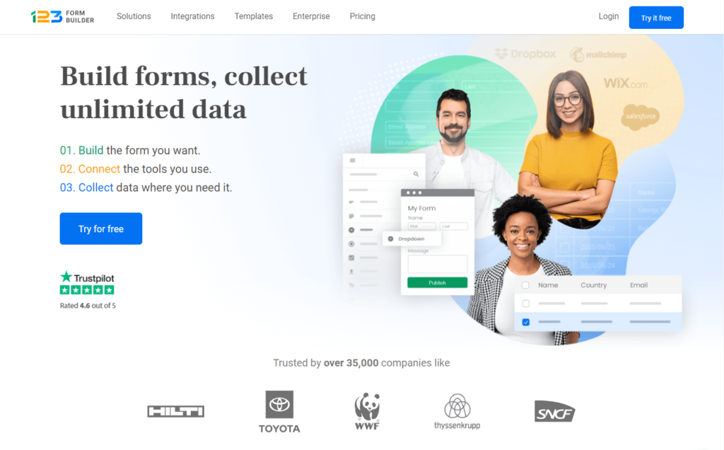 123FormBuilder- for surveys