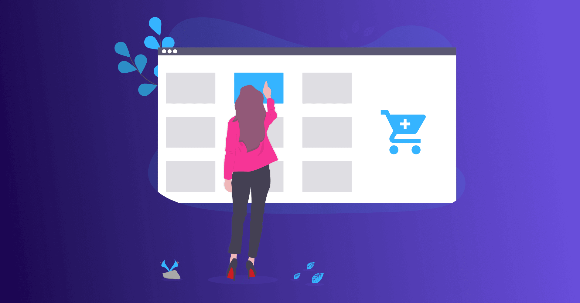 High Converting Affiliate Landing Page illustration, create affiliate landing pages