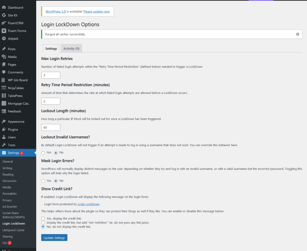 Limit the User Login wordpress