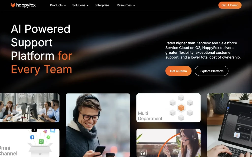 HappyFox helpdesk software