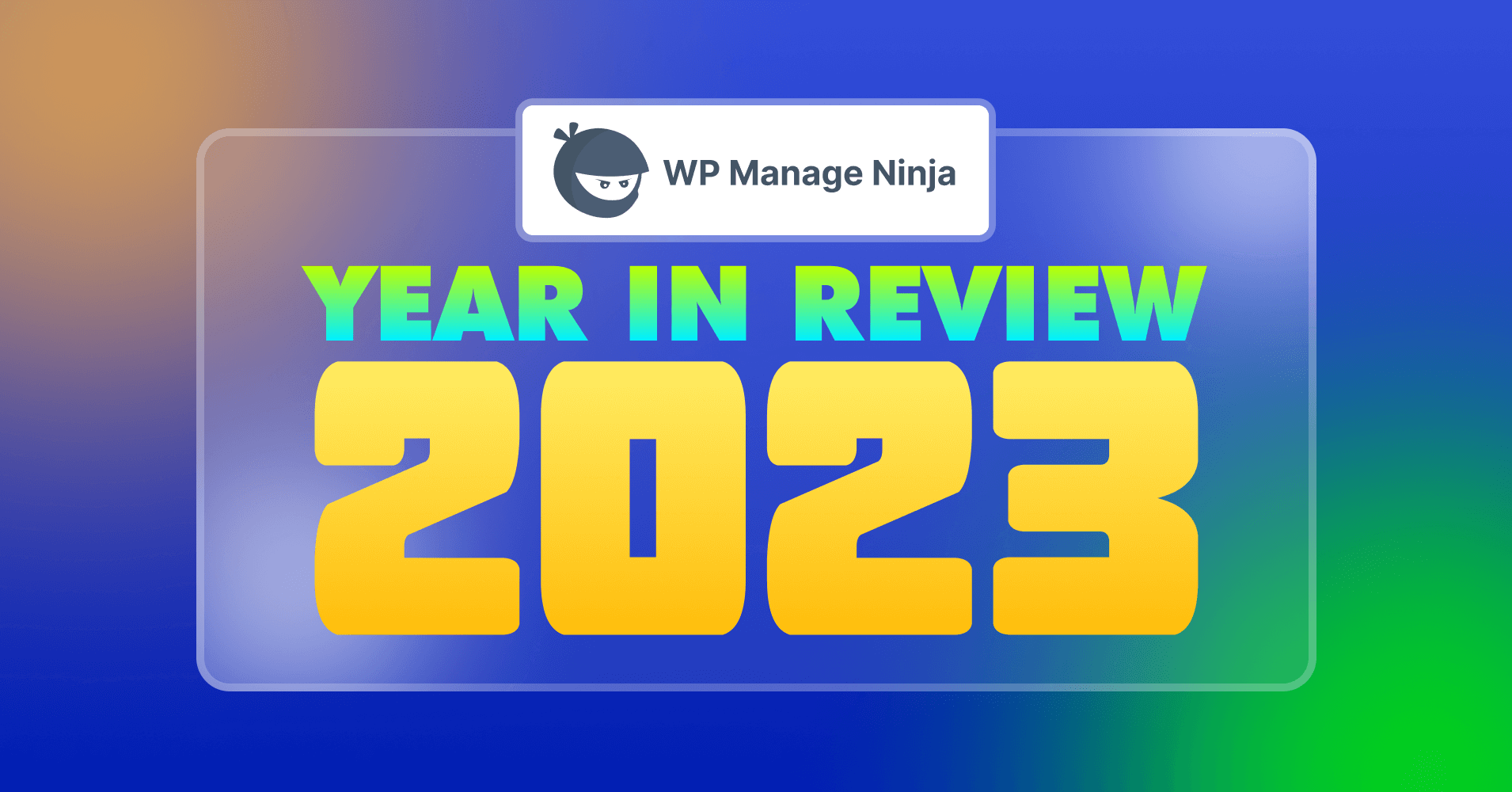 WPManageNinja in 2023