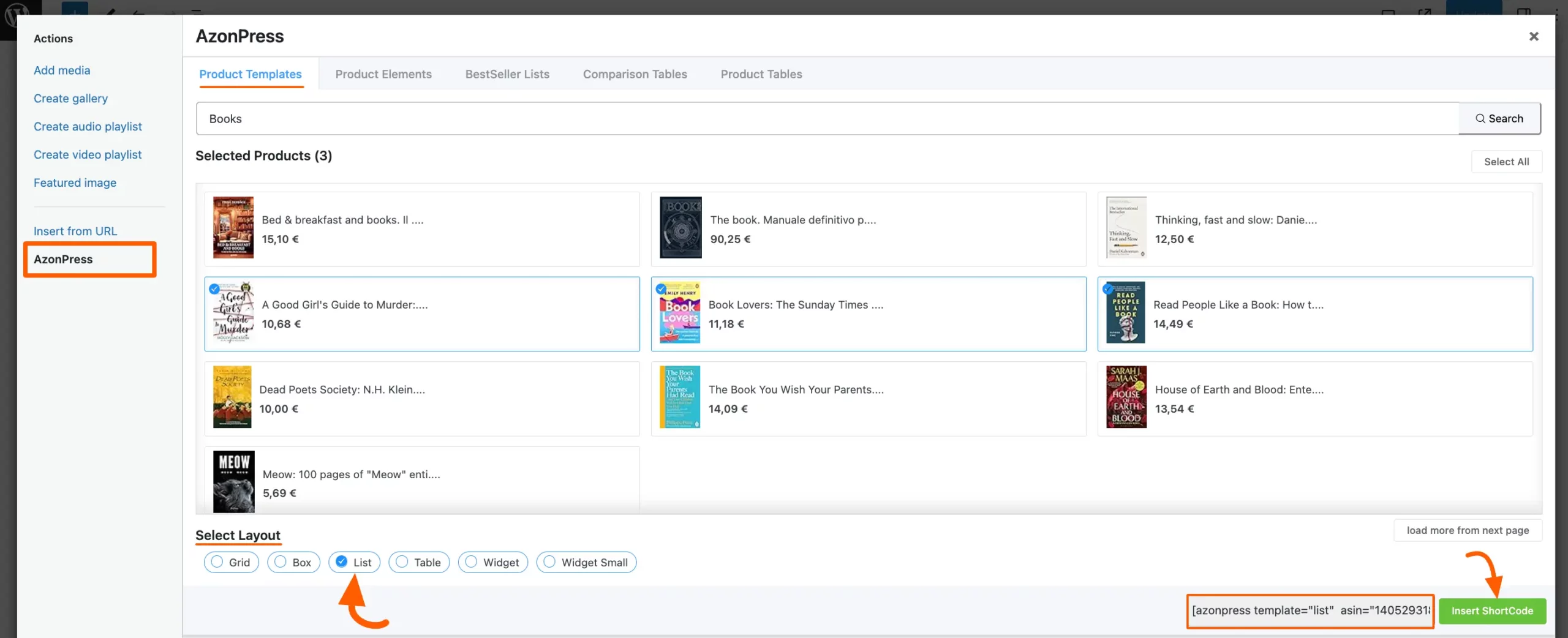 List-template-checkbox