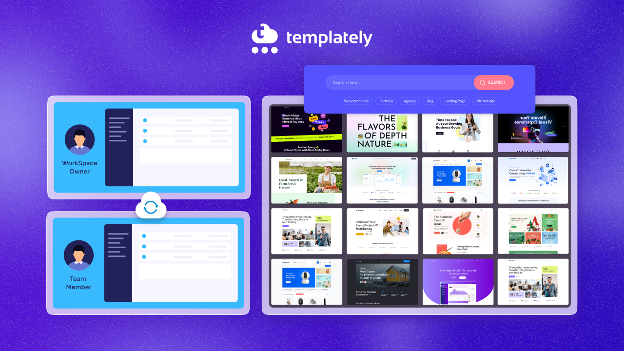 Templately, WordPress Templates Cloud.