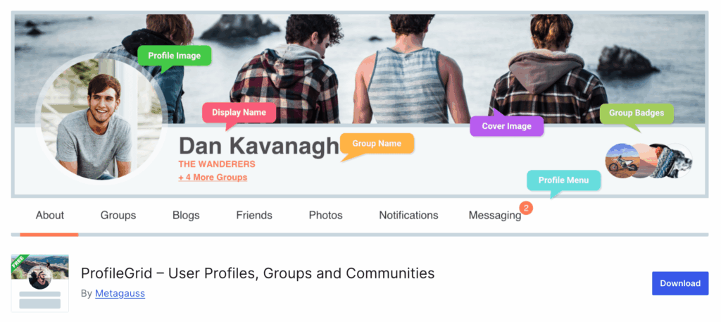 ProfileGrid - WordPress plugin for communities