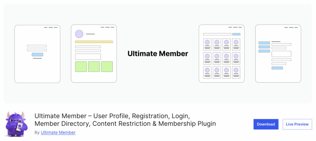 Ultimate Member - WordPress Community Plugin