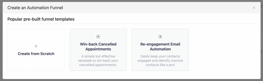 FluentCRM automation funnel