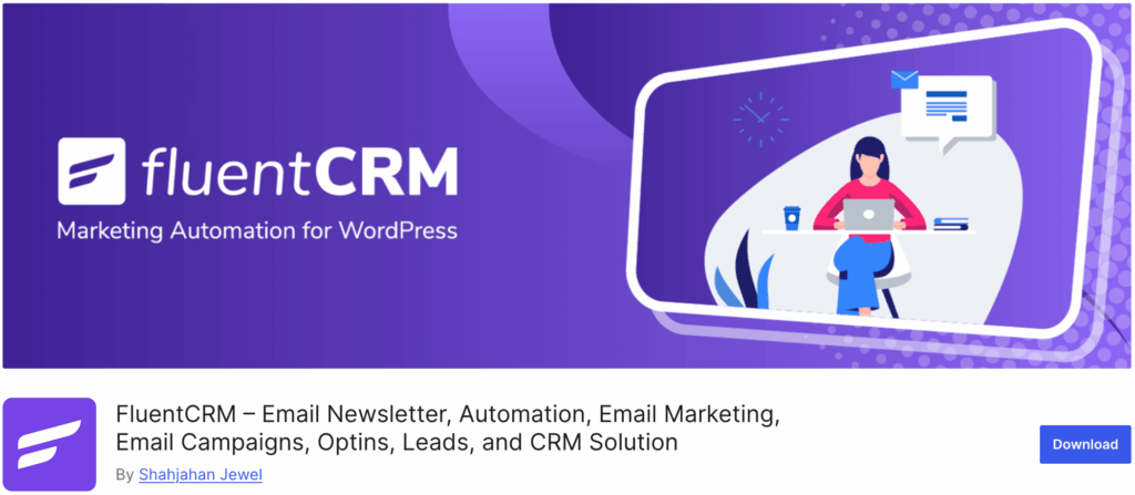 FluentCRM WordPress plugin