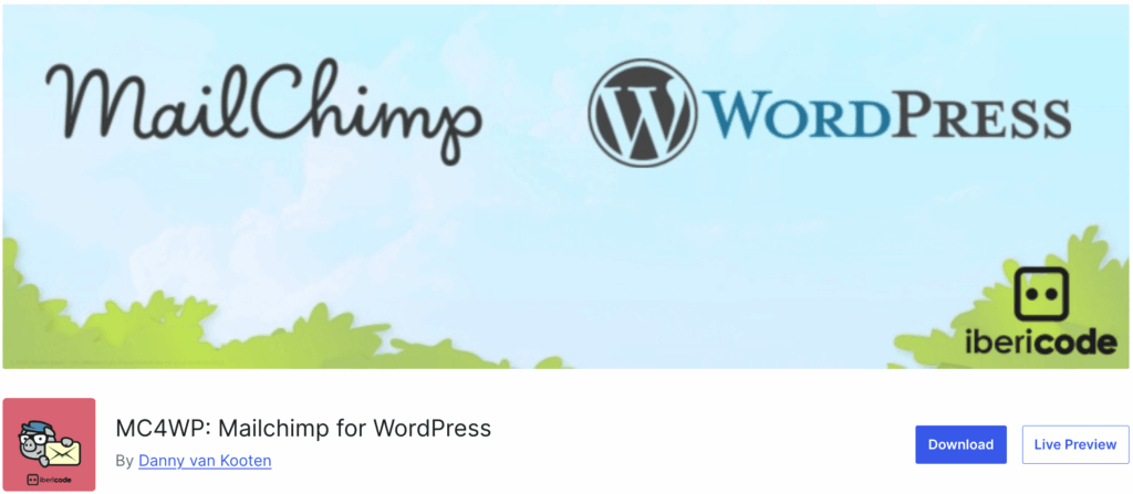 Mailchimp plugin for WordPress