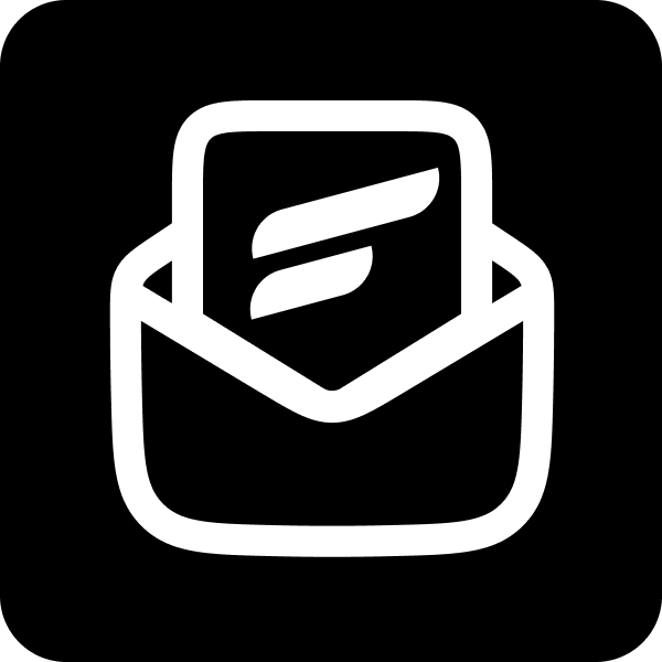 FluentSMTP Monotone Dark Icon