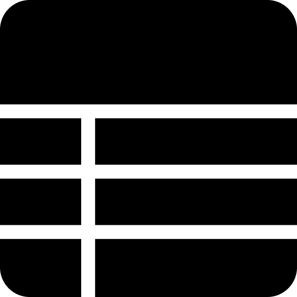 Ninjatables Monotone Dark Icon