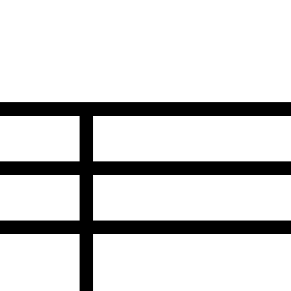 Ninjatables Monotone White Icon