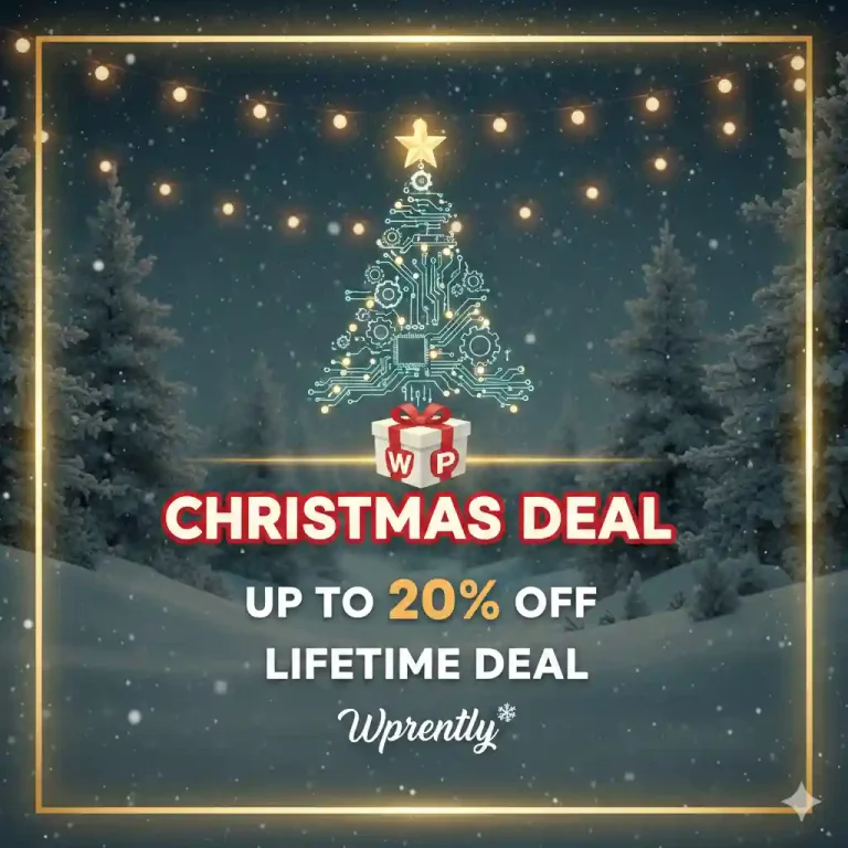 holiday WordPress deal