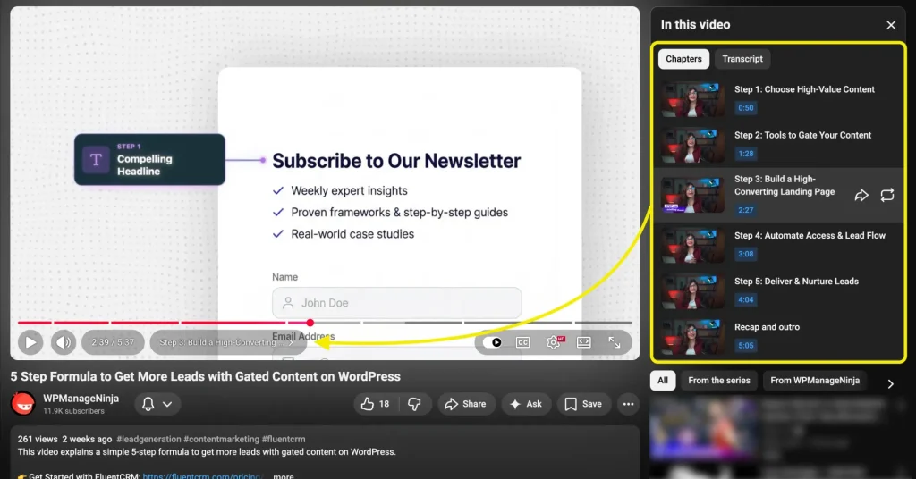 What YouTube Chapters Actually Are- Explanation Image